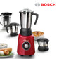 Bosch TrueMixx Radiance Mixer Grinder 600 Watt, 4 Jars - MGM4341RIN