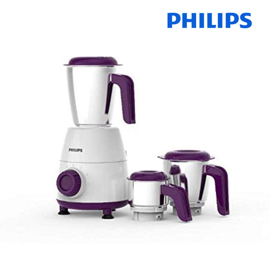 PHILIPS Daily Collection HL7505 Mixer Grinder, 500W (White)