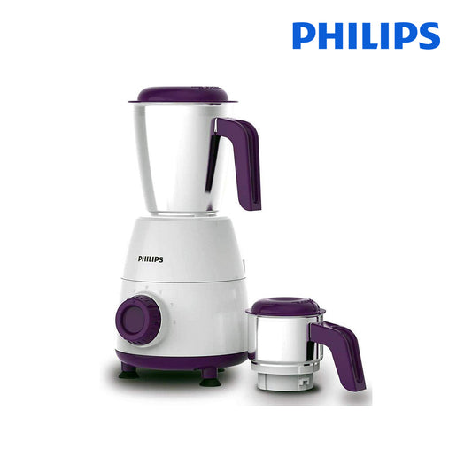 PHILIPS HL7506  Mixer Grinder, 500W, 2 Jars (Purple)